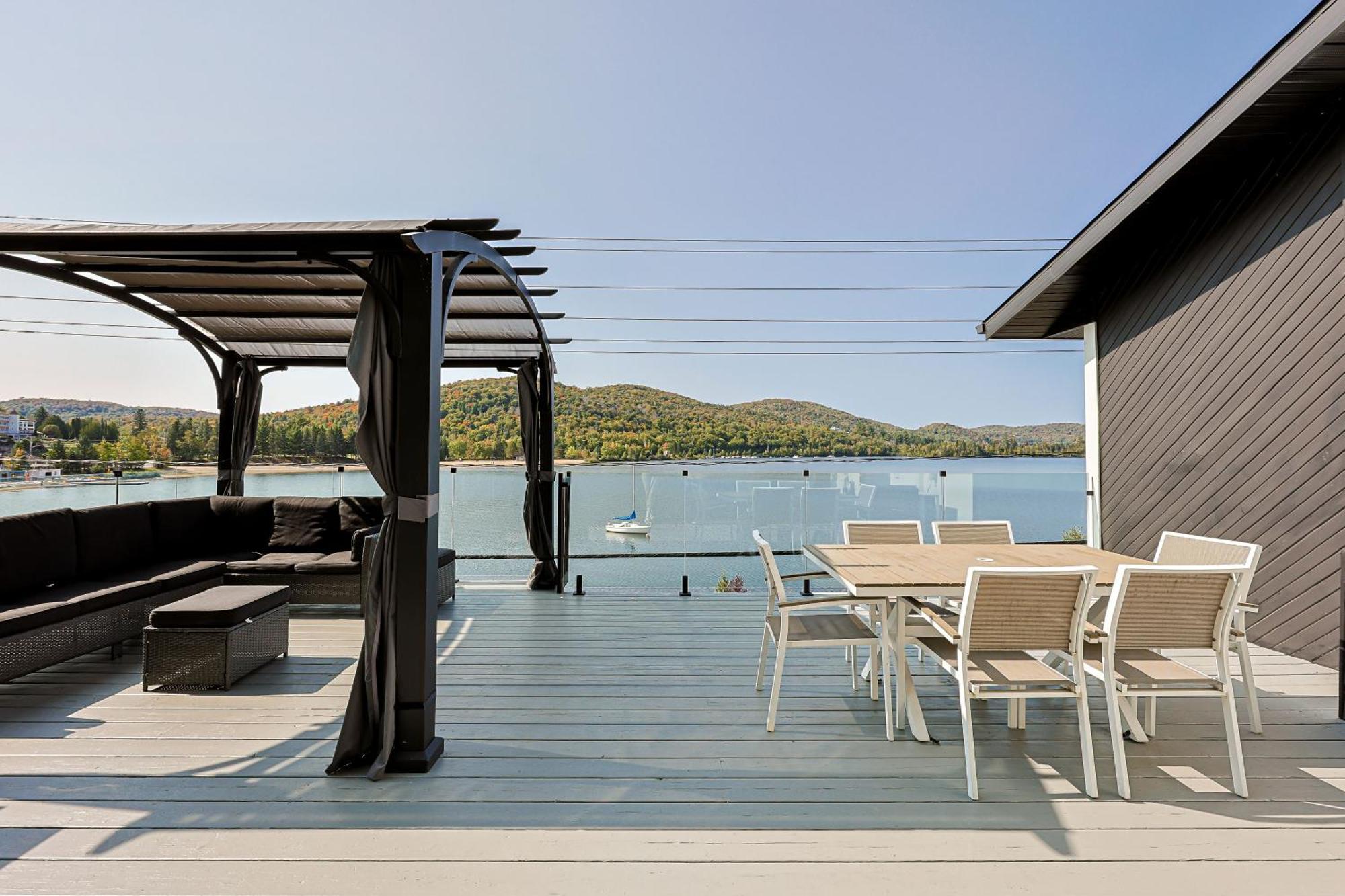 Les Lofts Du Lac Des Sables By Kasania Sainte-Agathe-des-Monts Exteriér fotografie