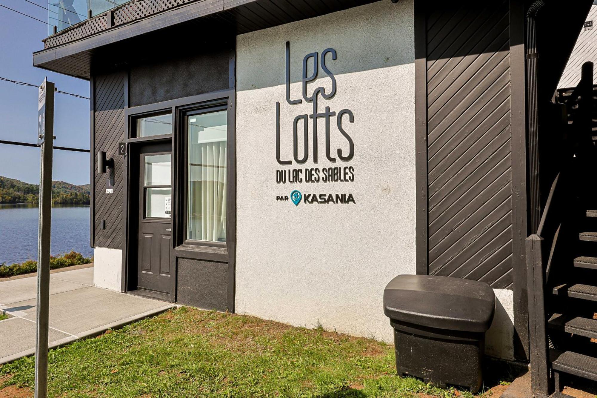 Les Lofts Du Lac Des Sables By Kasania Sainte-Agathe-des-Monts Exteriér fotografie