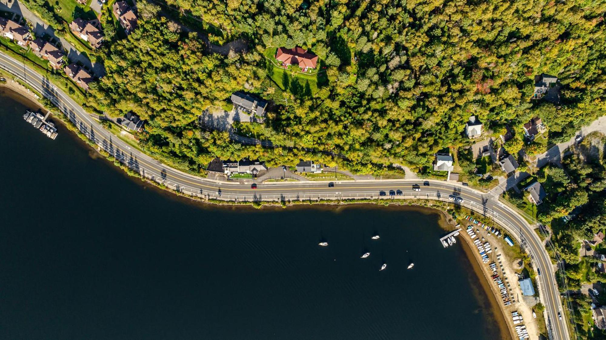 Les Lofts Du Lac Des Sables By Kasania Sainte-Agathe-des-Monts Exteriér fotografie