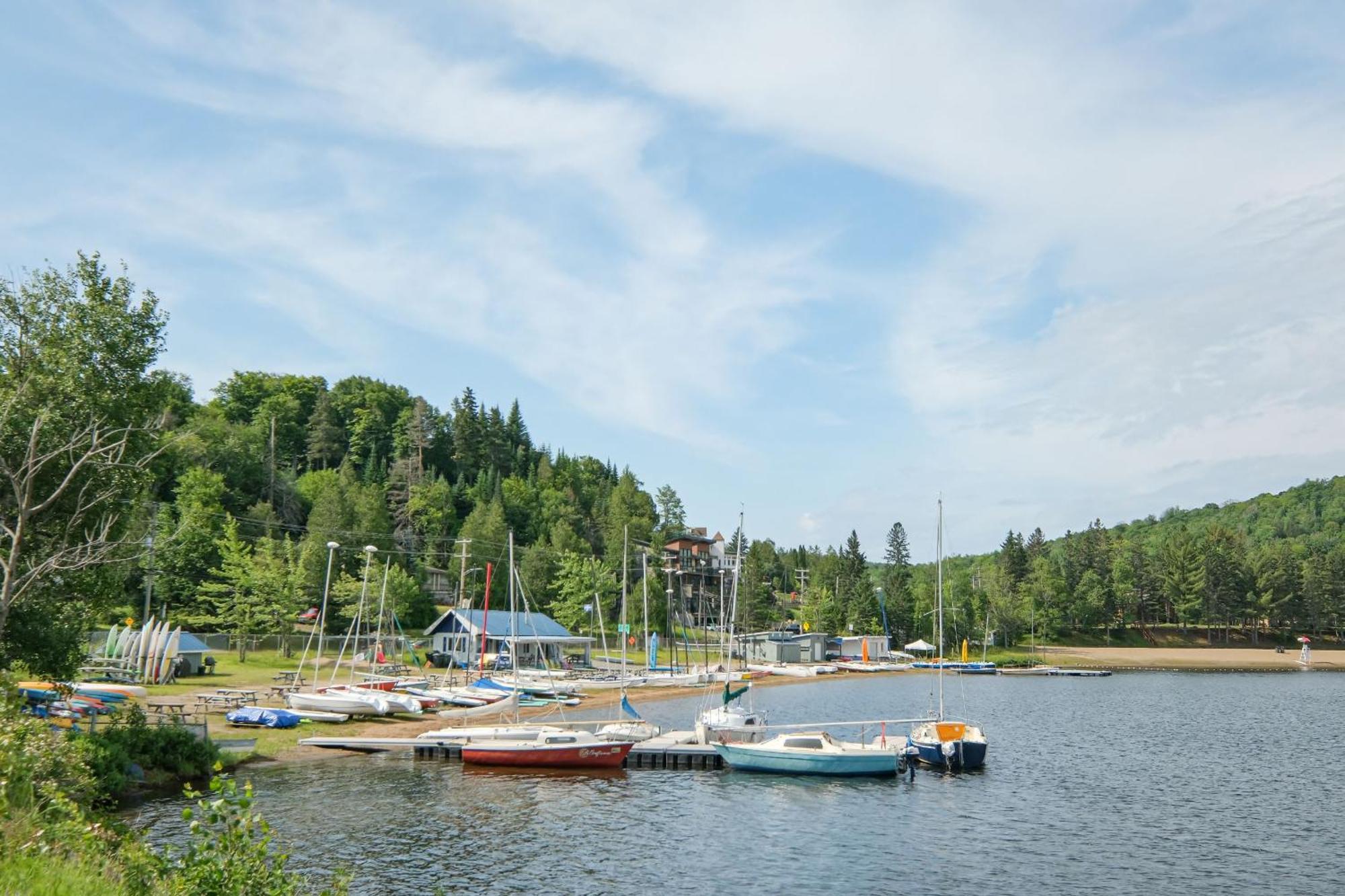 Les Lofts Du Lac Des Sables By Kasania Sainte-Agathe-des-Monts Exteriér fotografie