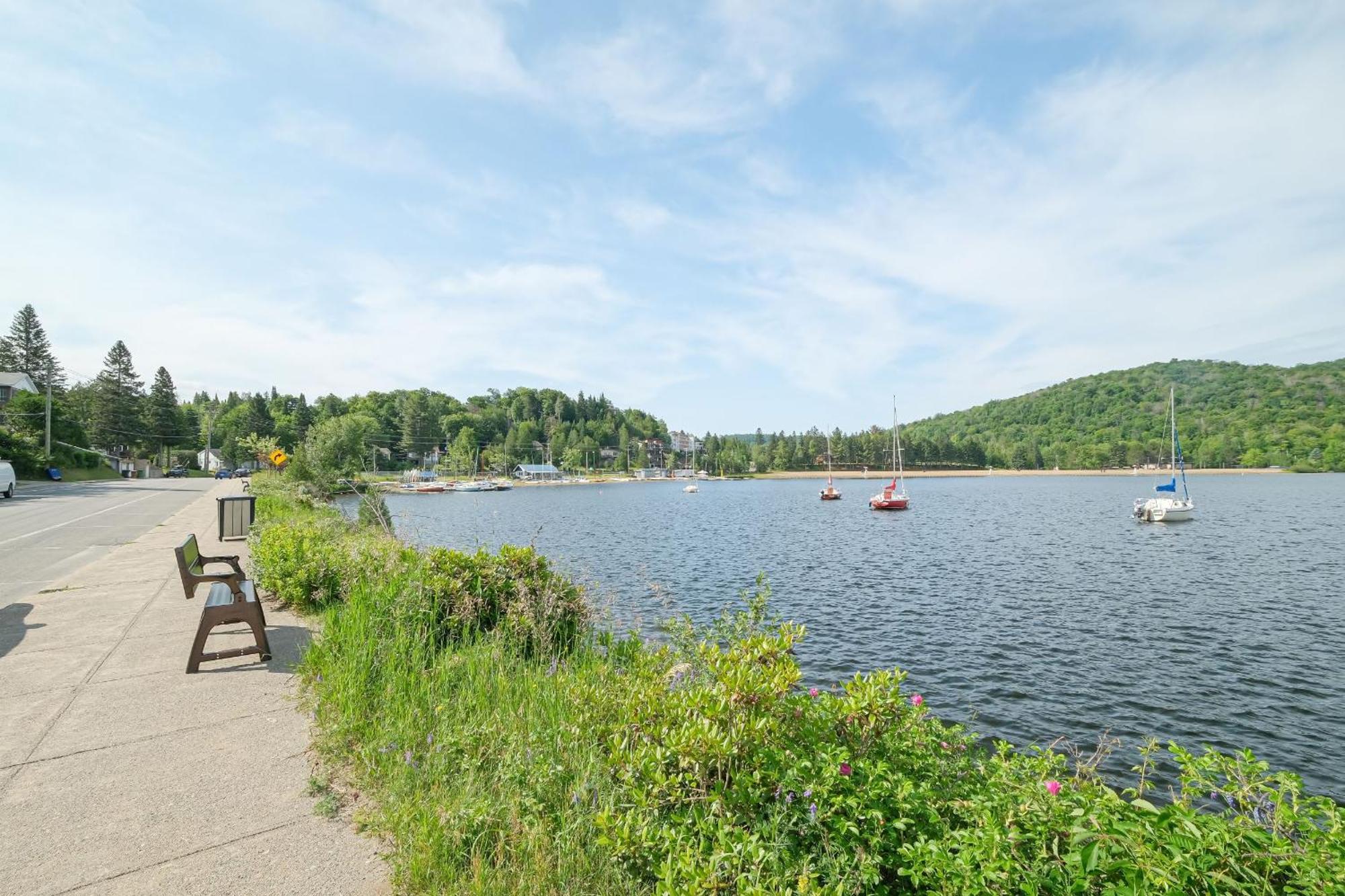 Les Lofts Du Lac Des Sables By Kasania Sainte-Agathe-des-Monts Exteriér fotografie