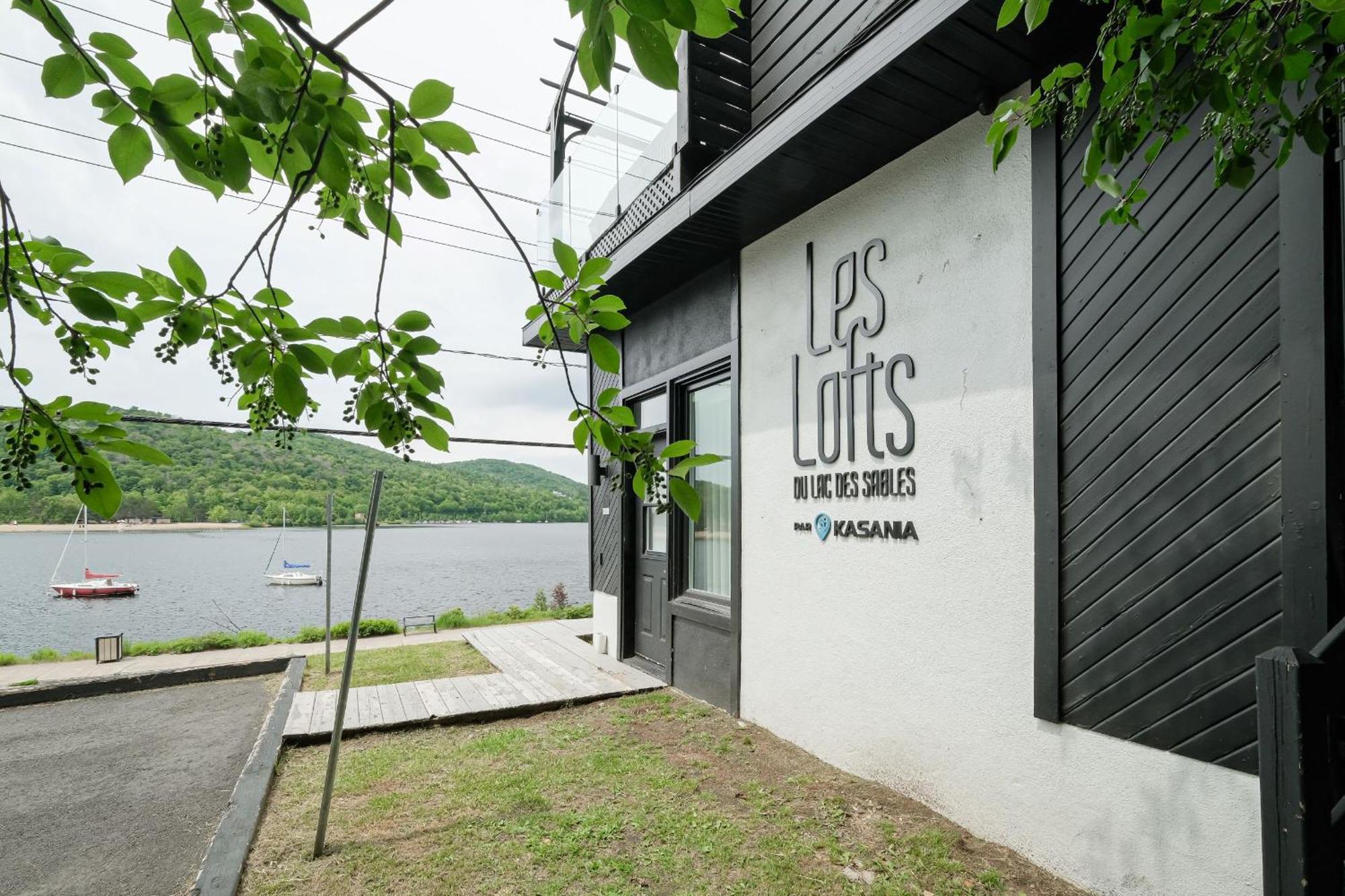 Les Lofts Du Lac Des Sables By Kasania Sainte-Agathe-des-Monts Exteriér fotografie