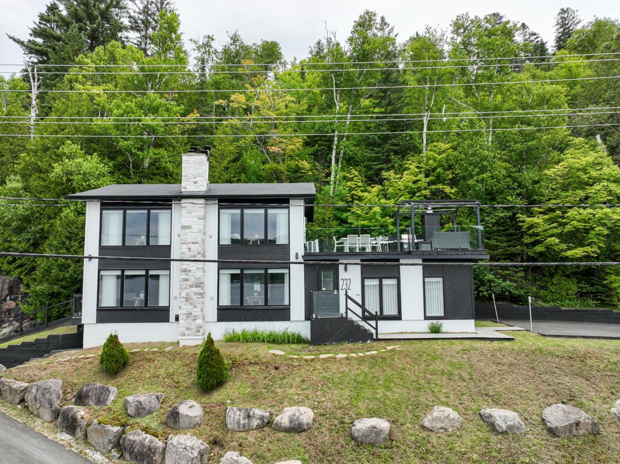 Les Lofts Du Lac Des Sables By Kasania Sainte-Agathe-des-Monts Exteriér fotografie